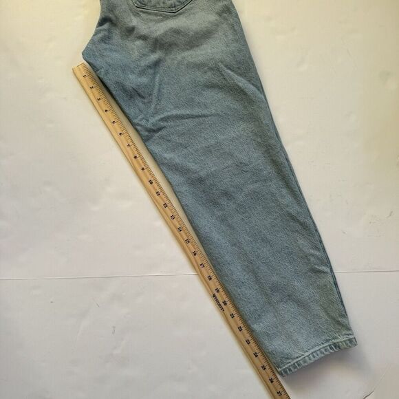 Good American GOOD MOM JEANS GM602T BLUE636 Size 2/26 Light Wash Distressed - Picture 8 of 9